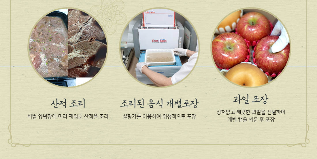 종묘제사 음식 조리과정